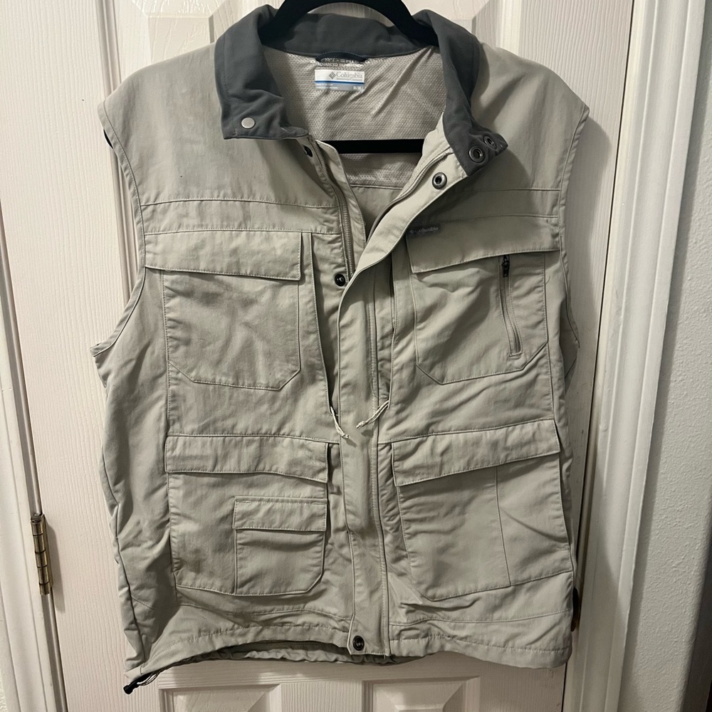 Men's Gray Utility Vest